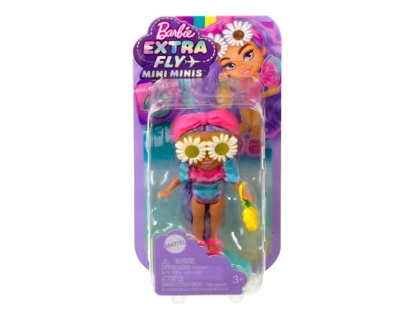 Mattel Barbie docka BRB EXTRA FLY MINI MINIS PLASIVE HPN06 WB4