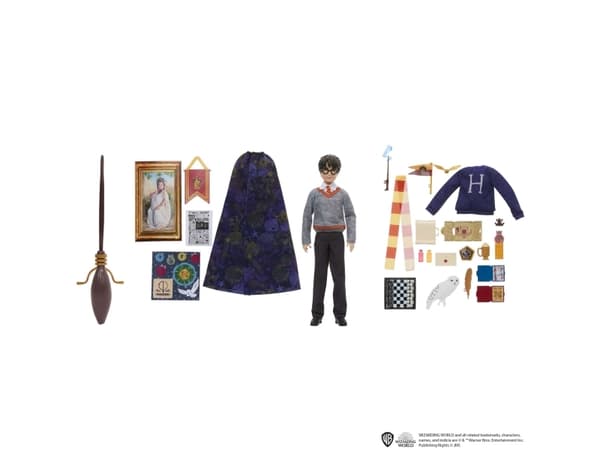 Harry Potter Gryffindor Advent Calendar, Motedukke, Hankjønn, 6 år, Gutt/Jente, 265 mm, 490 g