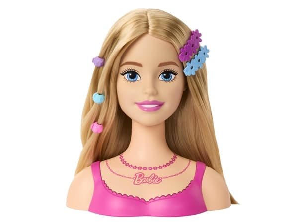 Barbie HMD88, Meikkaus-/muotoilupää, Naaras, 3 vuosi/vuosia, Poika/tyttö, 203 mm, Monivärinen