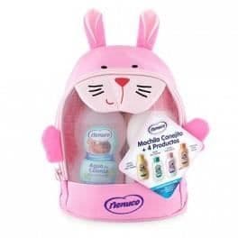 Doudou - NENUCO - TVÅ ROSA KANINER - Set med 4 delar - Färg rosa - Unisex