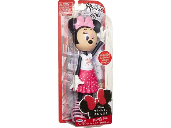 Jakks Pacific Figur Disney Minnie Mouse Figur Perfect Pink