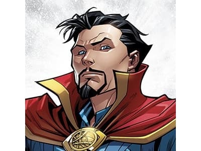 FUNKO Pop! Marvel Spider-Man: Doctor Strange, Samlarfigur, Serietidning