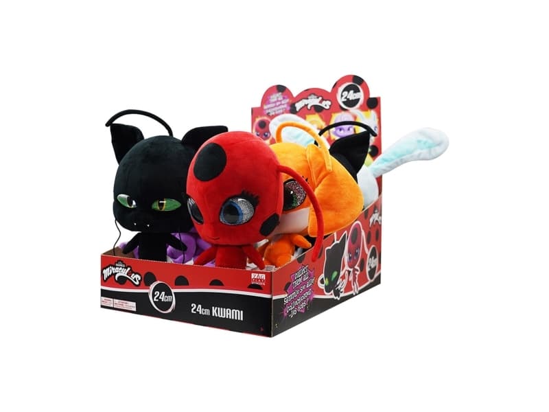 Tikki Miraculous Peluche Kwami Kwamis Plaga Miraculous Peluche