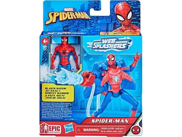 Figurka Spiderman SPIDER-MAN figure Aqua web warriors 10 cm