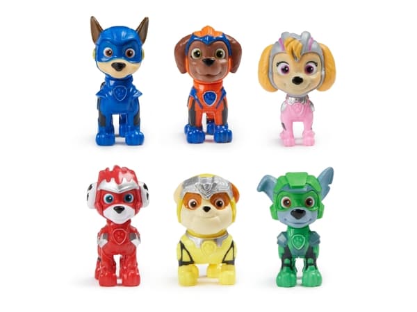 PAW Patrol The Mighty Movie Toy Figures Gift Pack, 3 vuosi/vuosia, Ryhmä Hau, Monivärinen