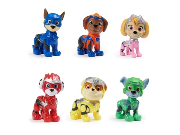 PAW Patrol The Mighty Movie Toy Figures Gift Pack, 3 vuosi/vuosia, Ryhmä Hau, Monivärinen