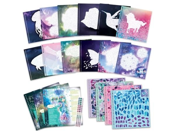 Nebulous Star Creative Book Sticker by Number