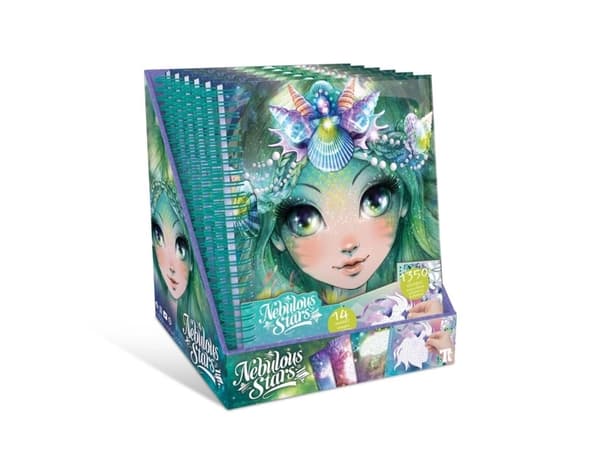 Nebulous Star Creative Book Sticker by Number