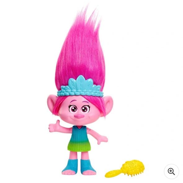 Trolls 3 Band Together Rainbow HairTunes Poppy Singing Doll