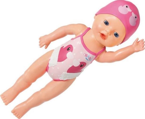 BABY born My First Swim Girl 30cm, Vauvanukke, Naaras, 1 vuosi/vuosia, Poika/tyttö, 300 mm, Monivärinen