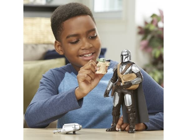 Star Wars Galactic Action The Mandalorian & Grogu Interactive Electronic Figures