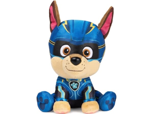 PAW PATROL FILM Plysj helt CHASE, 15 cm