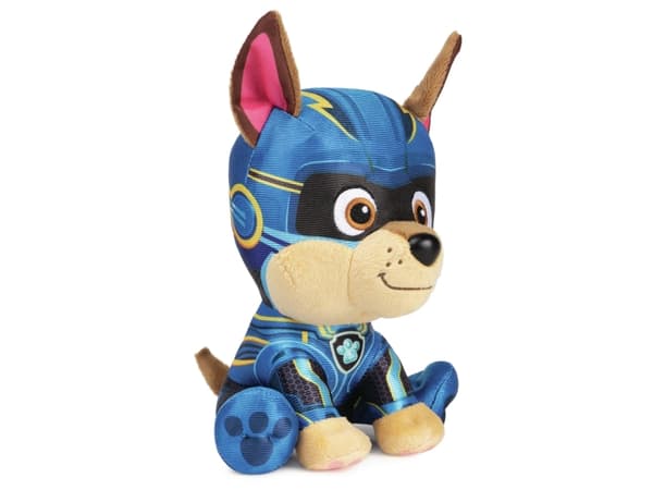 PAW PATROL FILM Plysj helt CHASE, 15 cm