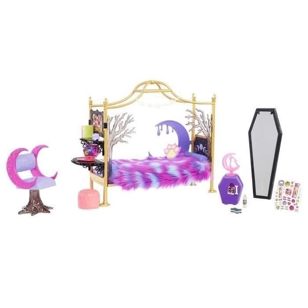 Monster High-Clawdeen Wolf's Chamber-Set HHK64