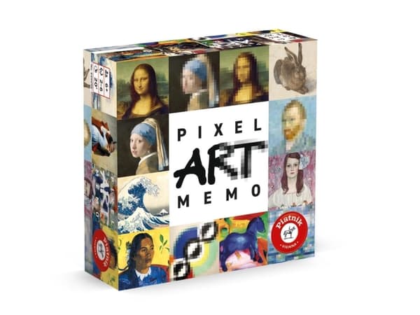 PIATNIK Pixel Art minnesspel