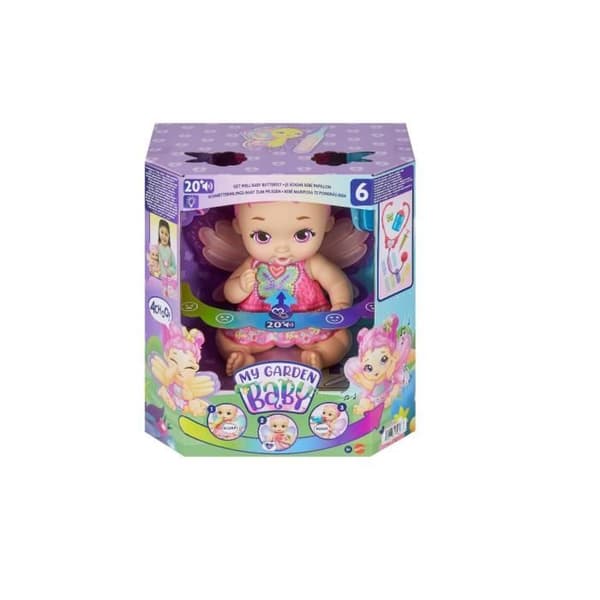 FUNKTIONELL FJÄRIL - MY GARDEN BABY - HPD15 - DOLL TILLBEHÖR