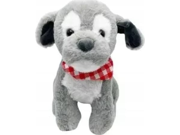 Tulilo Maskot hund azorek grå 26 cm