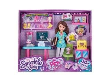 Zuru Sparkle Girlz Sparkle_Girl Lėlė Sparkle Girlz Pet Clinic 100184, 10.5 cm