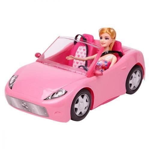 Donna och hennes Cabriolet ( Kategori: Modedocka )