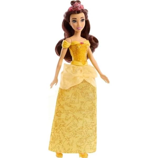 Vacker docka 29 cm, Mattel Disney Princess Doll dressing och tillbehör HLW11