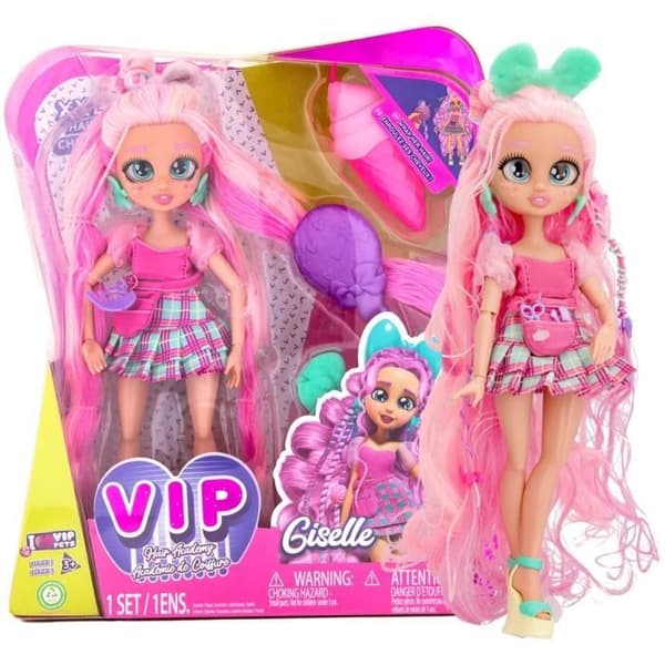 VIP Pets Hair Academy Doll - Giselle