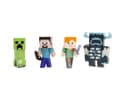 Miniatyrbild 3 av 4: Minecraft Figures 6,5cm 4pcs - Steve, Creeper, Alex, Warden Jada