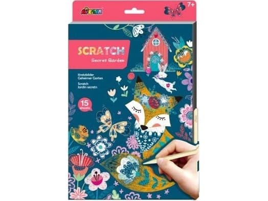 AVENIR Set of scratch cards "The Garden of Secrets"