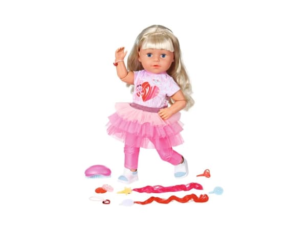 Baby Born BABY BORN Sister doll Style & play blonde, 43 cm