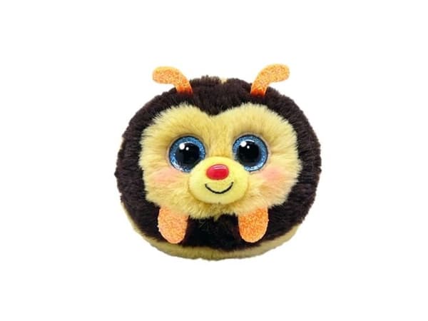 TY Beanie Balls ZINGER mascot - yellow bee 8cm 42536