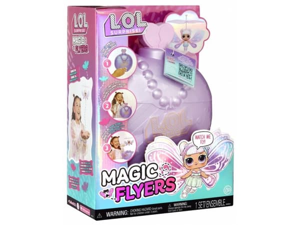 MGA LOL Surprise Magic Wishies Flying Tot Lilac Wings