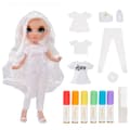 Miniatyrbillede 1 af 4: Rainbow High Dukke Color & Create Blue Eyes Rosa