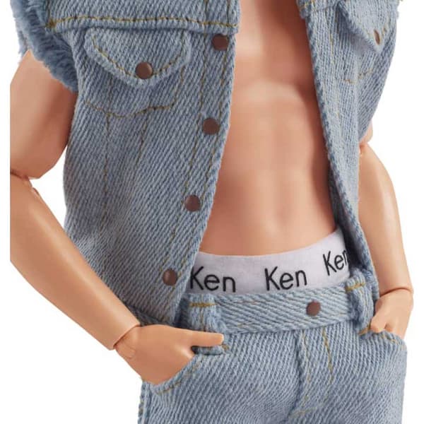 Barbie Signatur Samlerdukke Fra Filmen I Cowboy-outfit Ken Grå