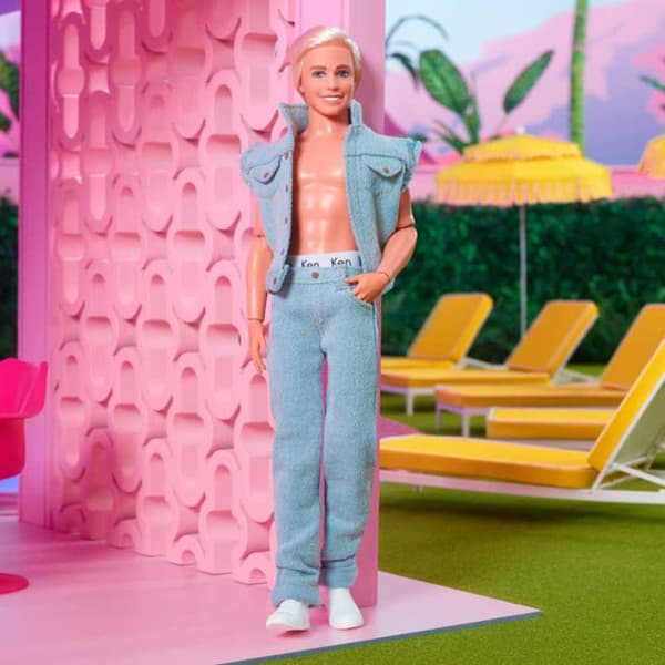 Barbie Signatur Samlerdukke Fra Filmen I Cowboy-outfit Ken Grå