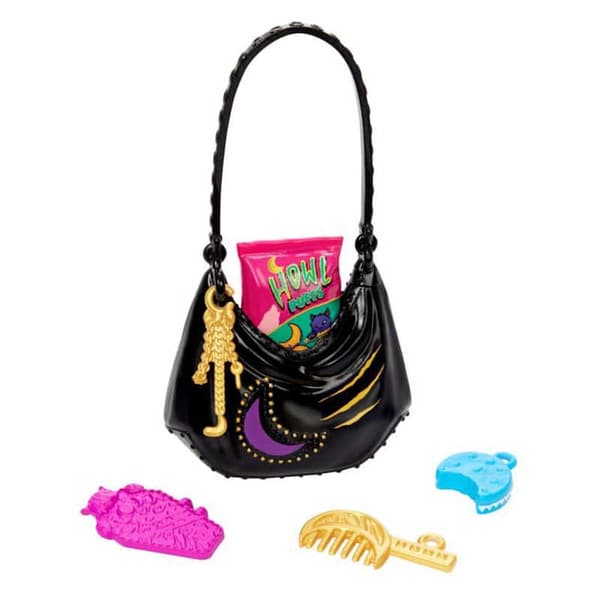Monster High Dukke Clawdeen Wolf Rosa