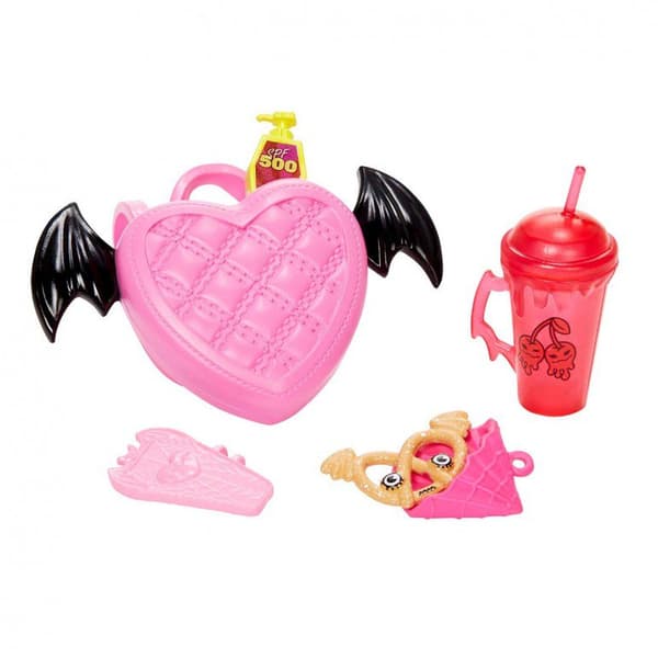 Monster High Nukke Draculaura Pinkki