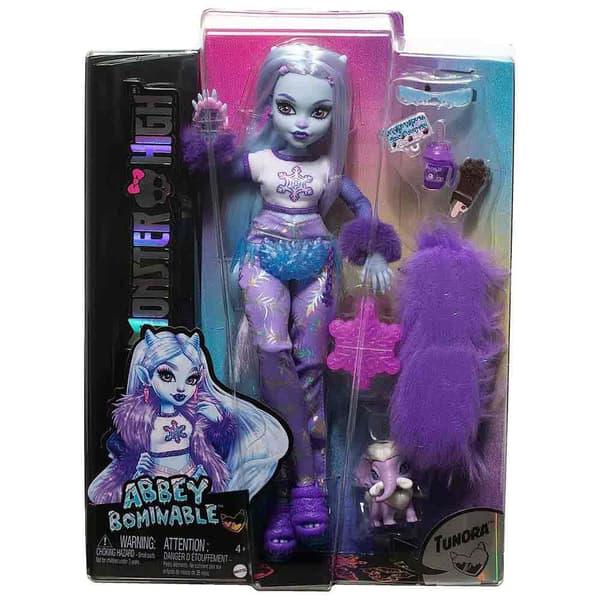 Monster High Docka Abbey Bominable Blå
