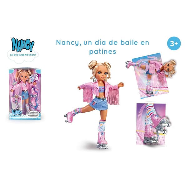 Nancy En Dansdag På Skates Doll Rosa