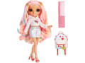 Miniatyrbilde 4 av 5: Rainbow High Junior High Special Edition Doll- Kia Hart (Pink), Motedukke, Jente, 4 år, Jente, 230 mm, Flerfarget