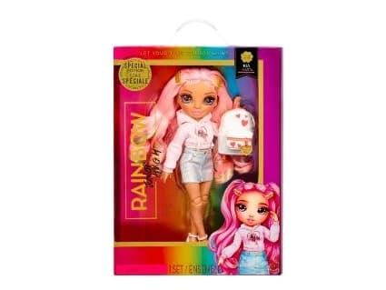 Rainbow High Junior High Special Edition Doll- Kia Hart (Pink), Motedukke, Jente, 4 år, Jente, 230 mm, Flerfarget