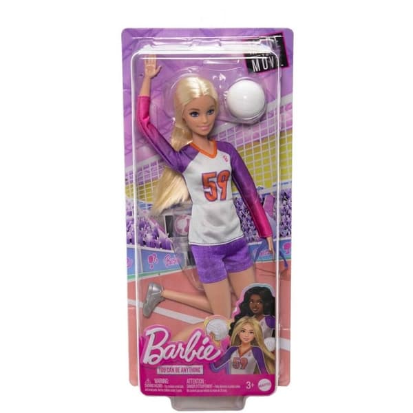 Barbie karriere volleyballspiller laget for å flytte