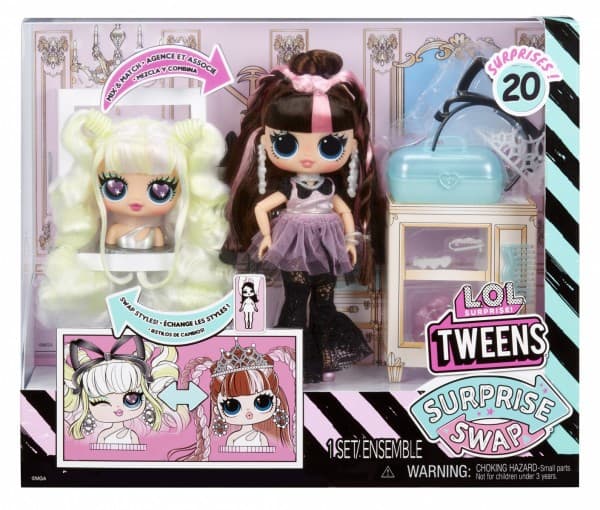 L.O.L. Surprise! Tweens Surprise Swap Fashion Doll- Bronze-2-Blonde Billie, Muotinukke, Naaras, 4 vuosi/vuosia, Poika/tyttö, Monivärinen
