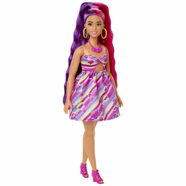 Barbie Extralargo Hair Flor Doll Totally Hair Rosa