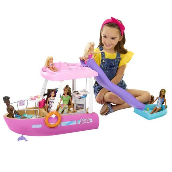 Barbie Docka Dream Boat Rosa