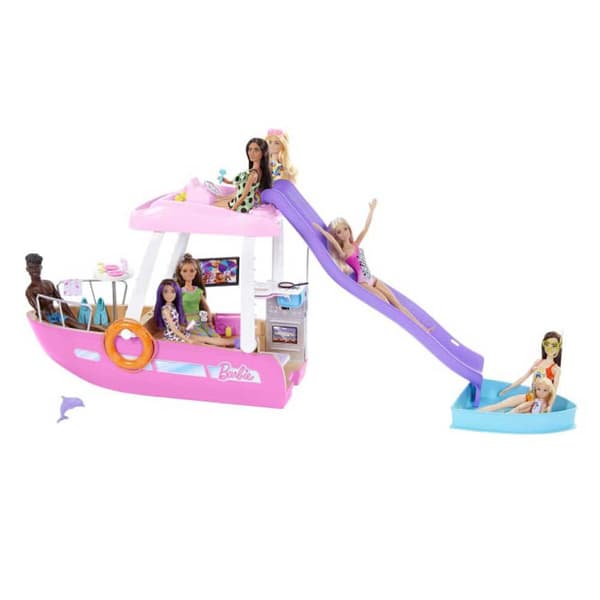 Barbie Docka Dream Boat Rosa