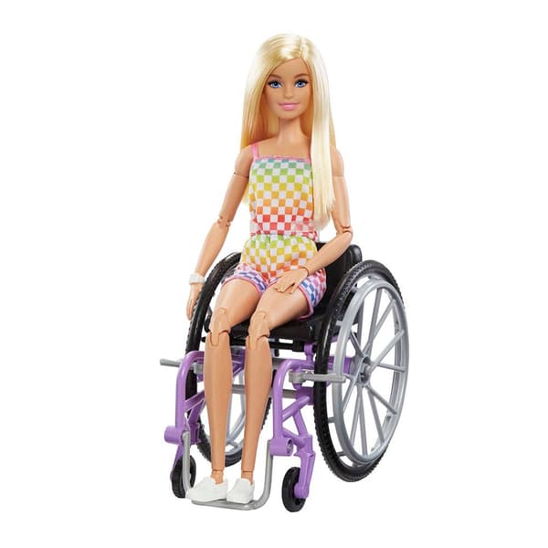 Barbie Muotimies Ja Pyörätuolinukke Rubia Pinkki