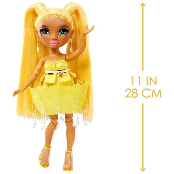 Mga Rainbow High Fantastic Fashion Doll Sunny Keltainen