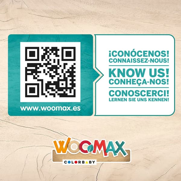 Woomax Dukkehus I Træ Flerfarvet 3 Years