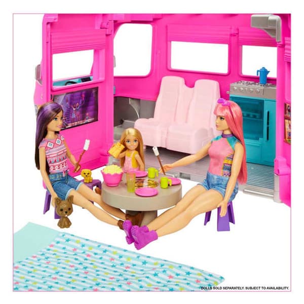 Barbie Camper Maps-nukke Oranssi 3 Years