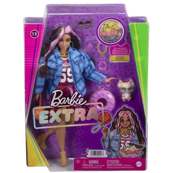 Barbie Koripallopaidan Ja Lemmikkikoiran Lelunuken Kanssa Extra Monivärinen 3 Years
