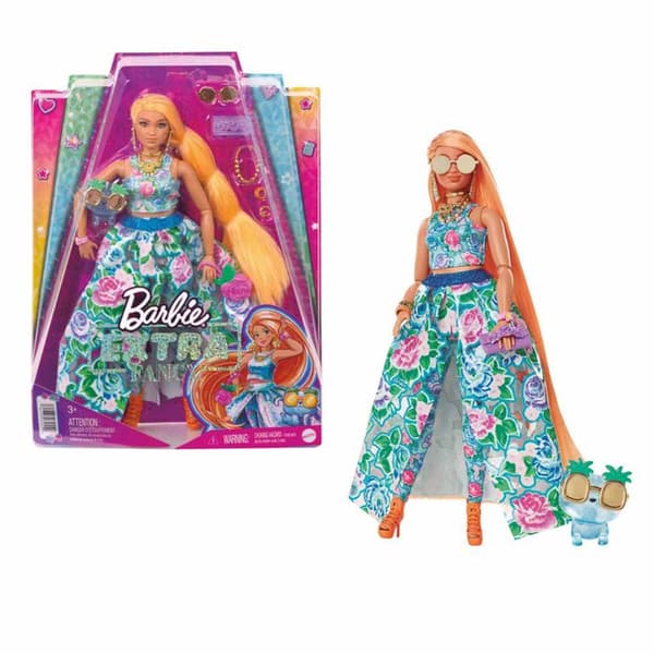 Barbie Nukke Extra Fancy Assorted Colors Pinkki